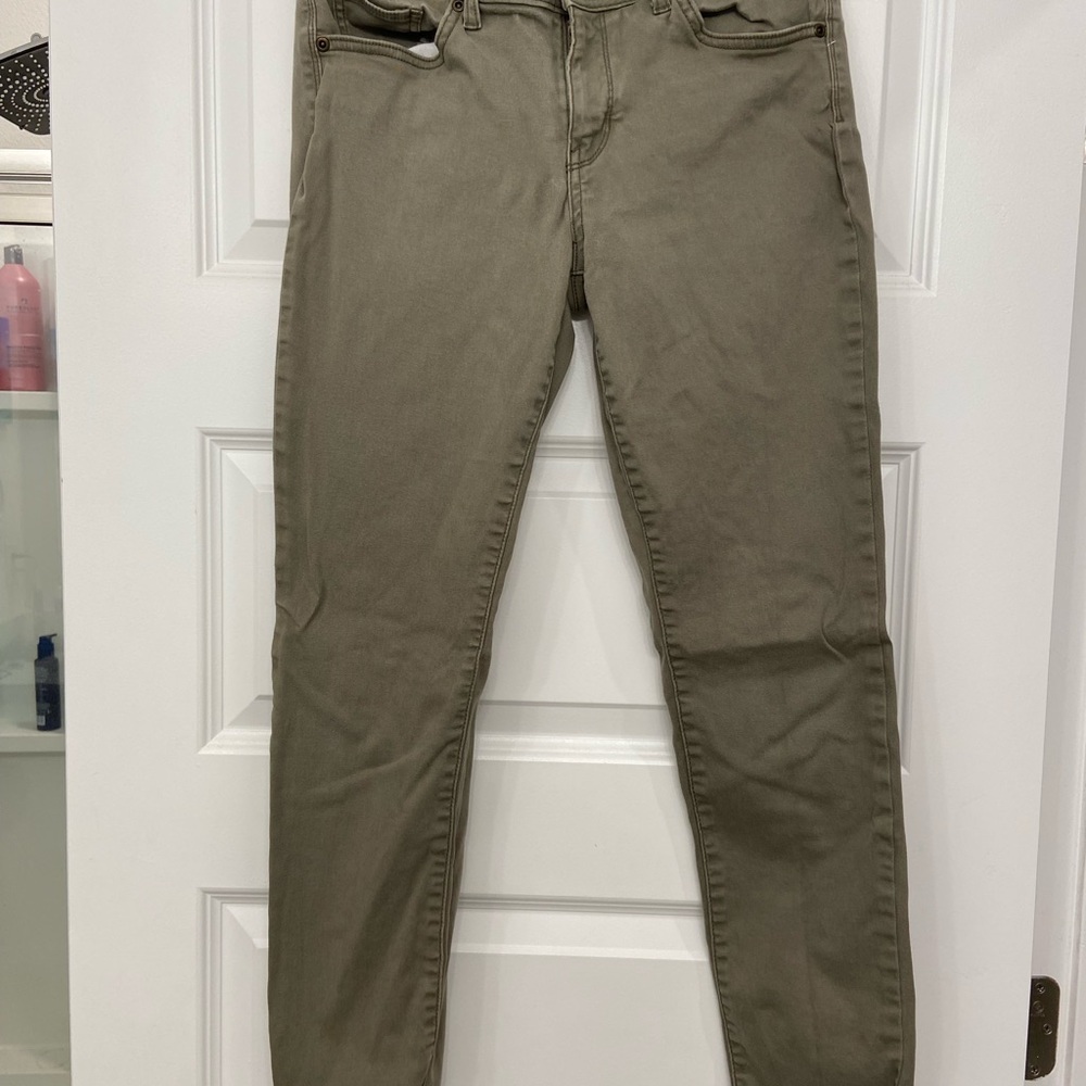 Sonoma Sage Green Skinny Jeans